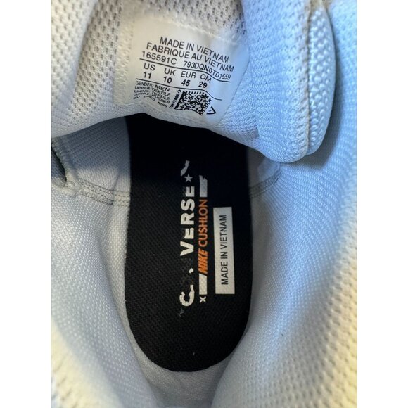 Converse Men's Size 11 Star Series White/Orange Basketball Shoes Size 11 - Picture 10 of 13